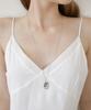 Halden Atypical Frame Pendant Necklace (N040_Silver)
