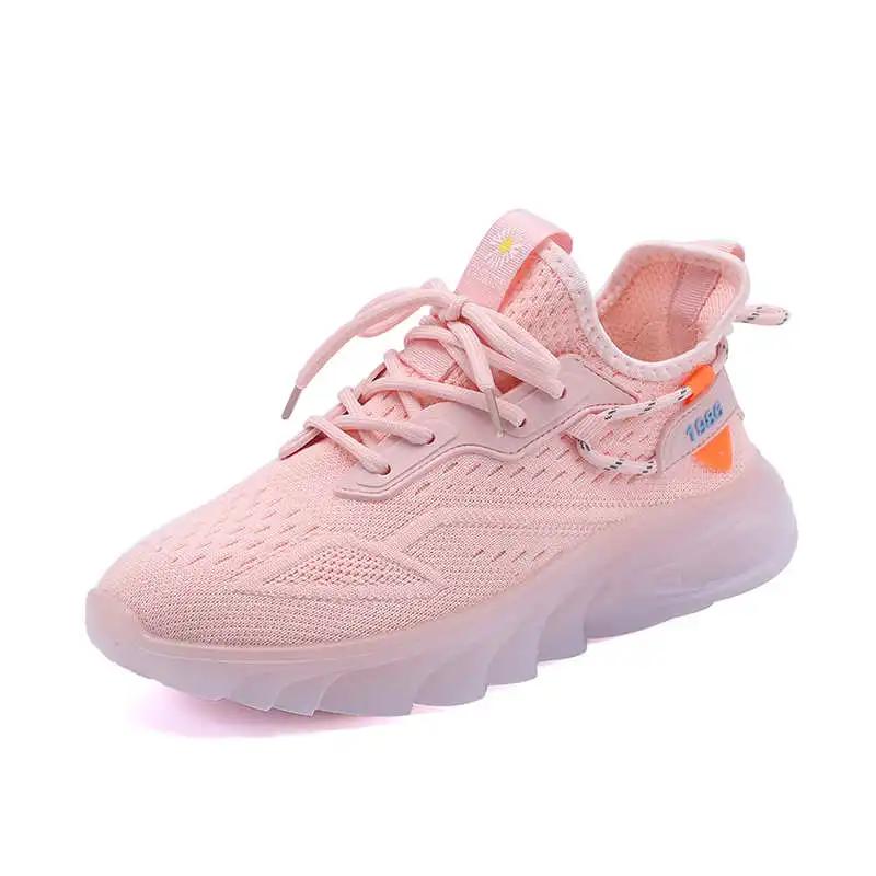 Fashion Summer Plateforme Leopard Sneakers Woman Woven Womens Gym Shoes Loafers Sports Type Low Cost Global Brands Styling Deporte