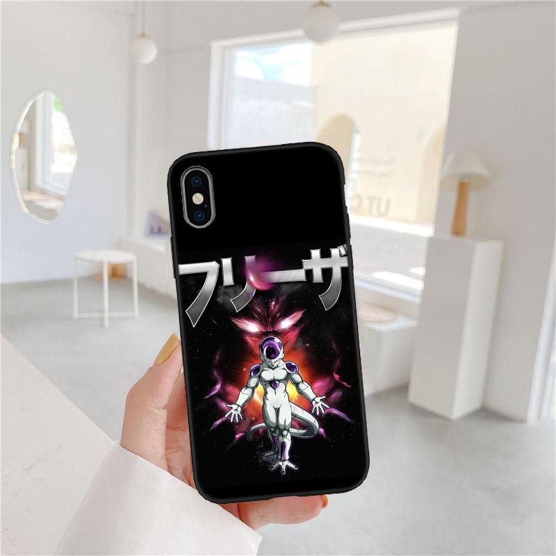 PP28 Dragon Ball Freeza Soft Shell Phone Case for iPhone SE X XS XR 11 16E 17 Pro Max Air 8 7 6 6s Plus