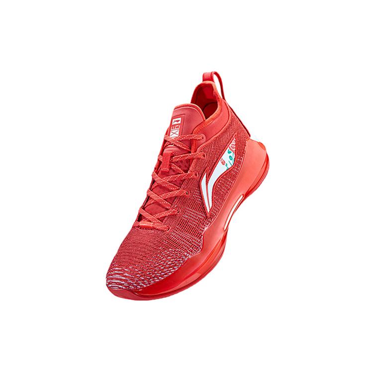 Li Ning YuShuai 13 Boom Low Rose City Low Top Basketball Shoes Men's Flame Red ABAQ013-3(S-BOX)