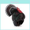 Farm Animal Pvc Collectible Models Of Rooster And Turkey For Child Learning And Display