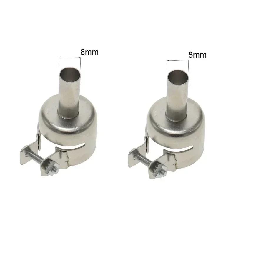 Hot Air Nozzle Welding Nozzle Soldering Station 1pc 3-12mm Silver Stainless Steel Aoyue 906 For 850 And 852D Series