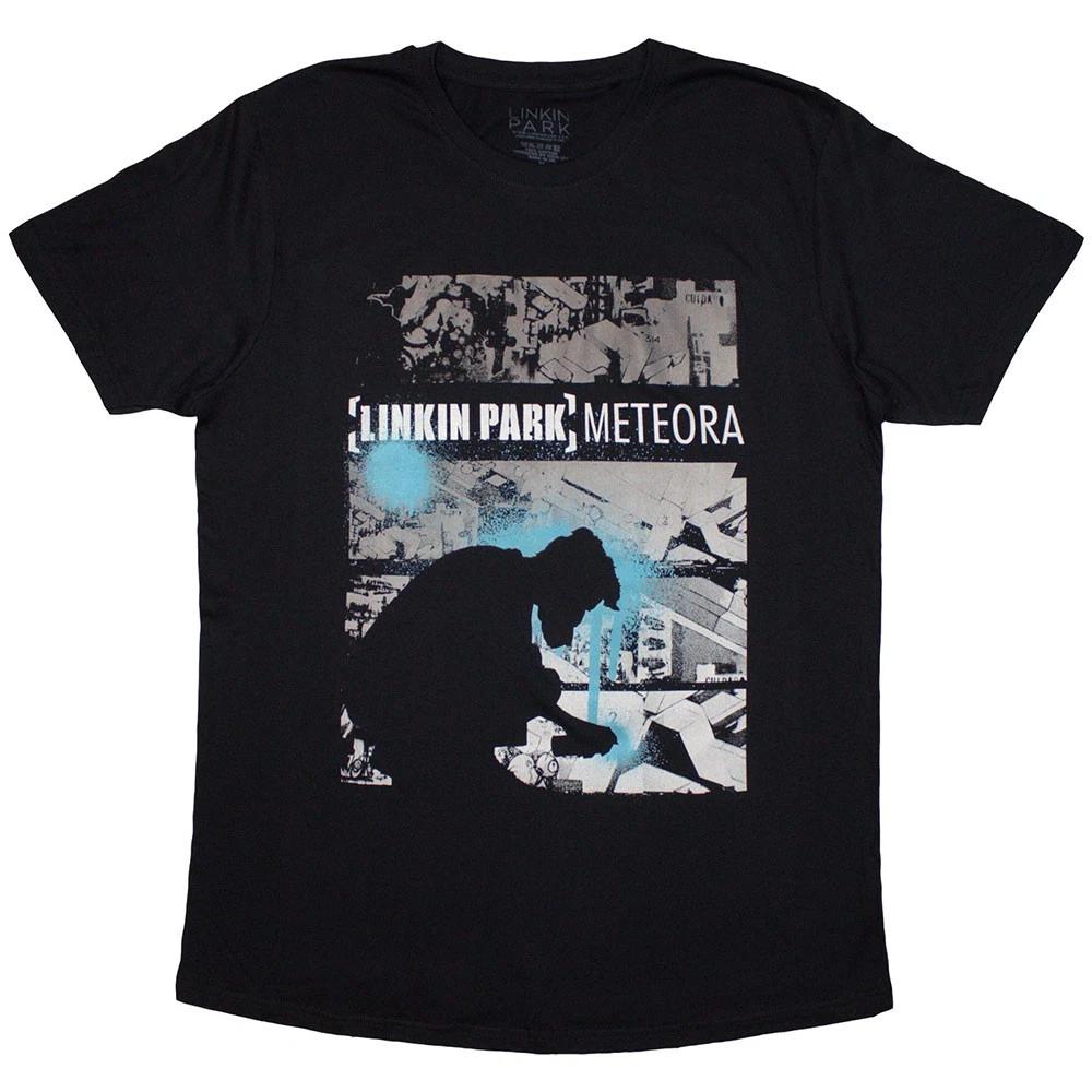 Linkin Park Spray Collage T-Shirt Black New L