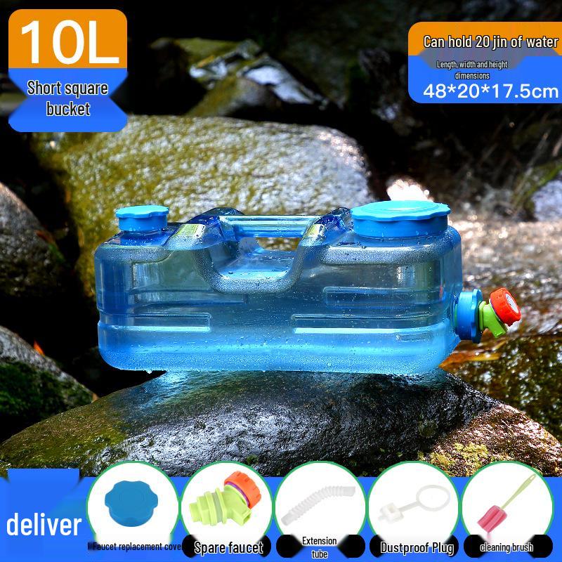 Large Capacity Outdoor Car Water Storage Tank for Drinking and Household Use