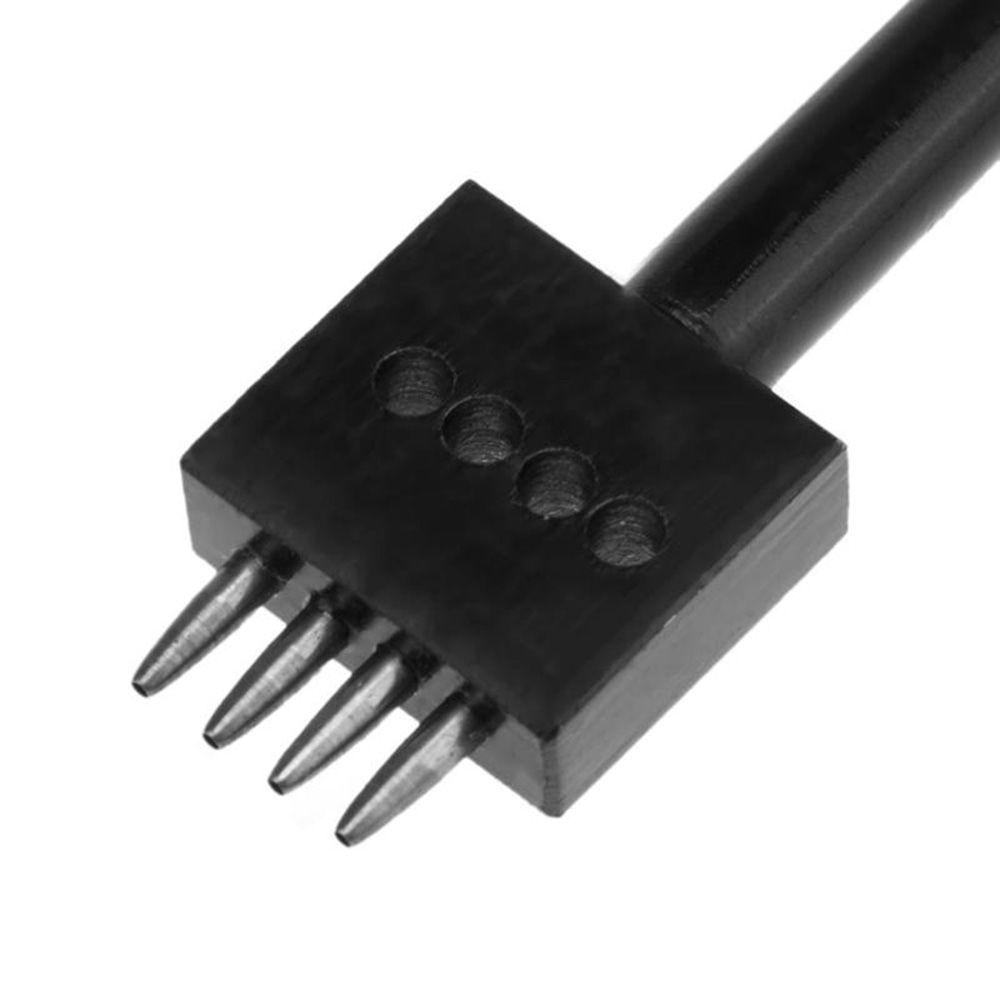 Convinent DIY Circular Cut Drilling Leather Leather Craft Punching Tool 5mm Spacing