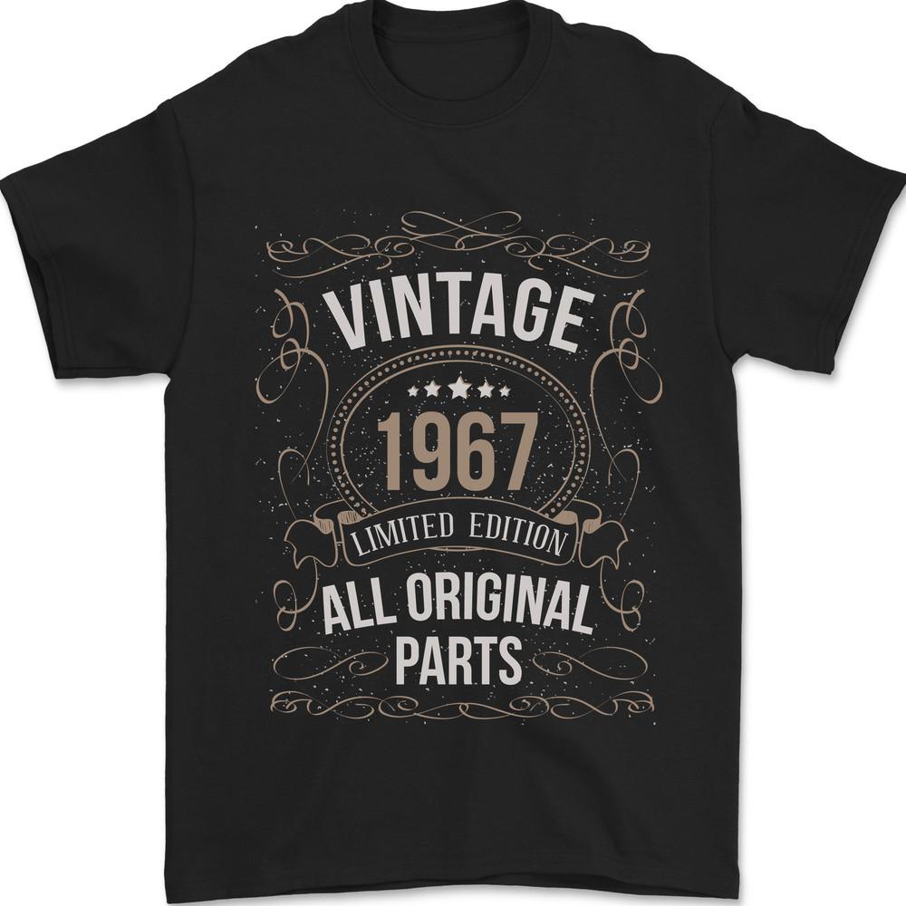 57th Birthday Limited Edition 1967 Mens T-Shirt Cotton Unisex T-Shirt XL