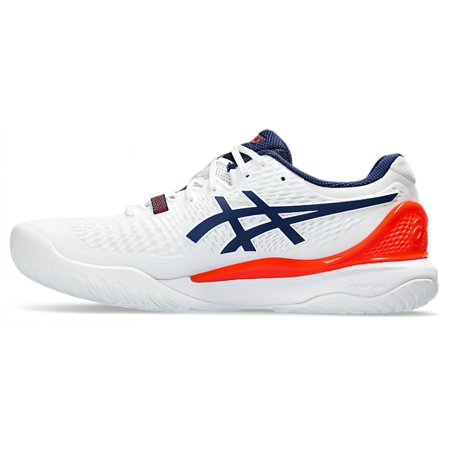 ASICS Gel-Resolution 9  White Blue Expanse  Men s 1041A330-102 EU 46
