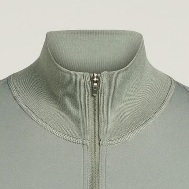 adidas X Stella McCartney Training Midlayer Stone Green Women Tops JW4552