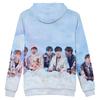 Premium Quality Bts Printed Sweatshirt Hoodie Featuring Face Yourself Design For Fans