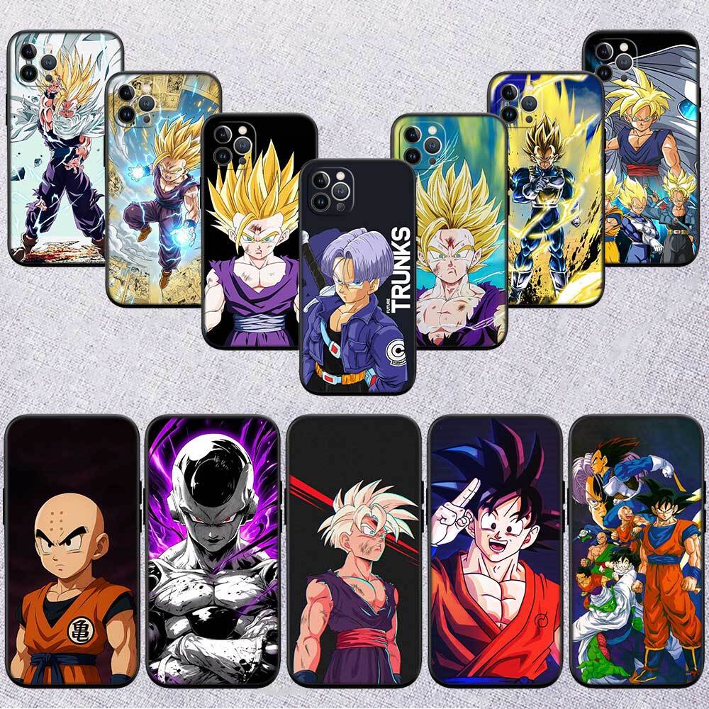 Dragon Ball Goku Gohan Phone Case for Samsung S20 S21 S21S S22 S23 S24 FE Ultra Plus Lite F06 F16 M06 M16 M56 A07 A17 A36 A37 A55 A57