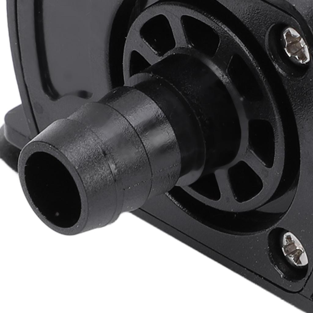Fountain Submersible Pump Small for Aquarium Adjustable Flowrate DC 12V 10W 0‑400L/H 0‑400cm Lift QR50H