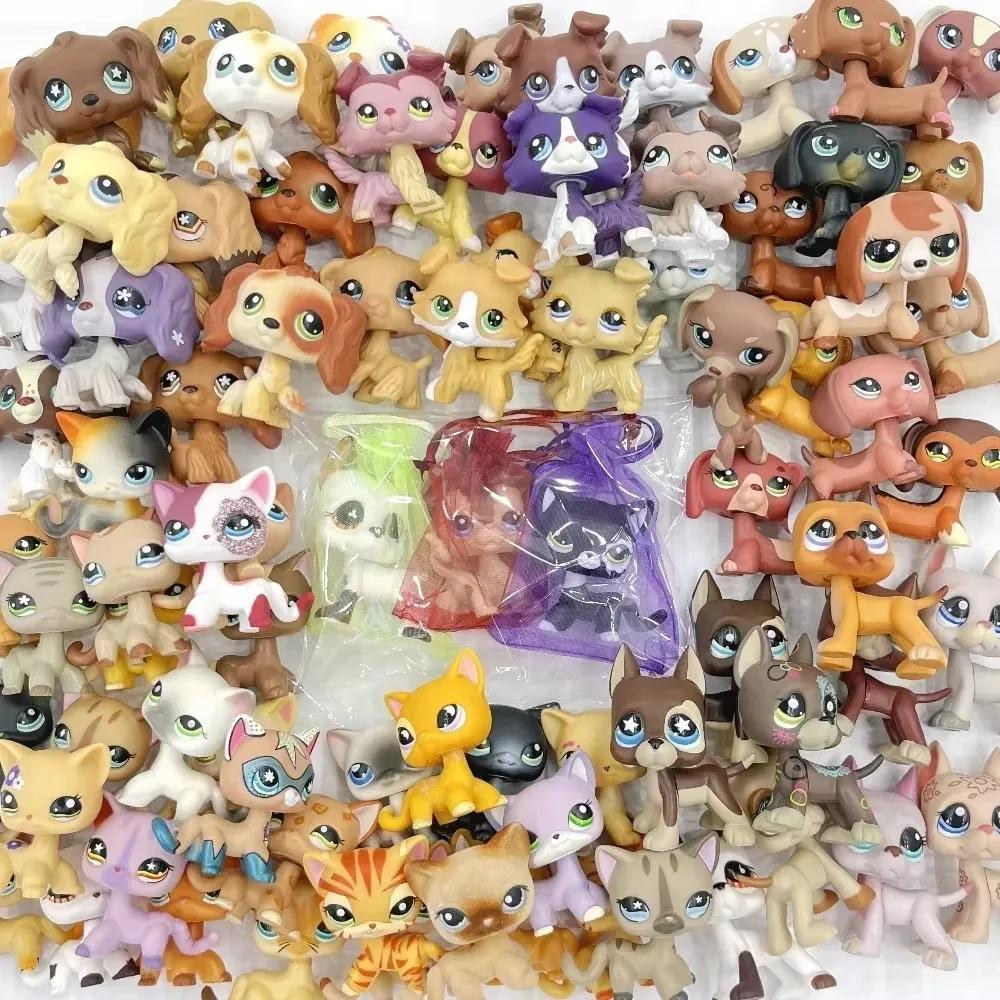 Rare Littlest Pet Shop Lps Toy Toy Mini Stands Short Hair Kitten Old Figures Collection Al Bobble Head Toy