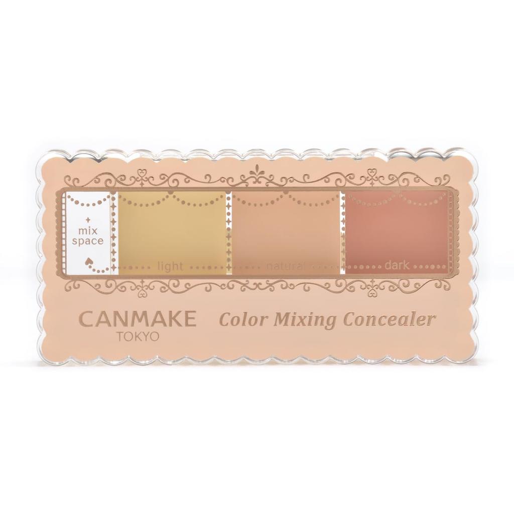 CANMAKE Color Mixing Concealer 3.9g [All 4 Colors]- Perfect Coverage & Blendable