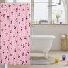 Kids Cherry Bathroom Shower Curtain Set Cherry Pattern Shower Curtain Boys Girls Cute Fruit Bath Curtain for Cartoon Fruit