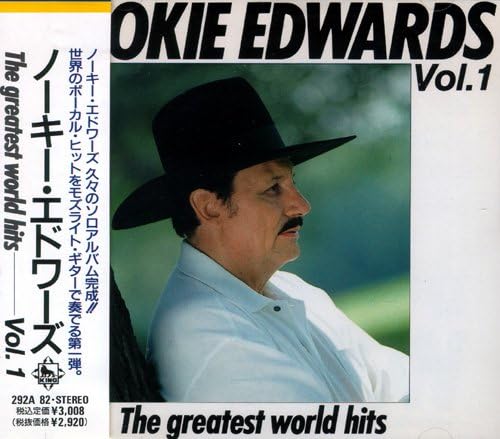

CD SUPER BEST HITS - Nokie Edwards Vol. 1: The Greatest 292A82 Япония Рок Б/У