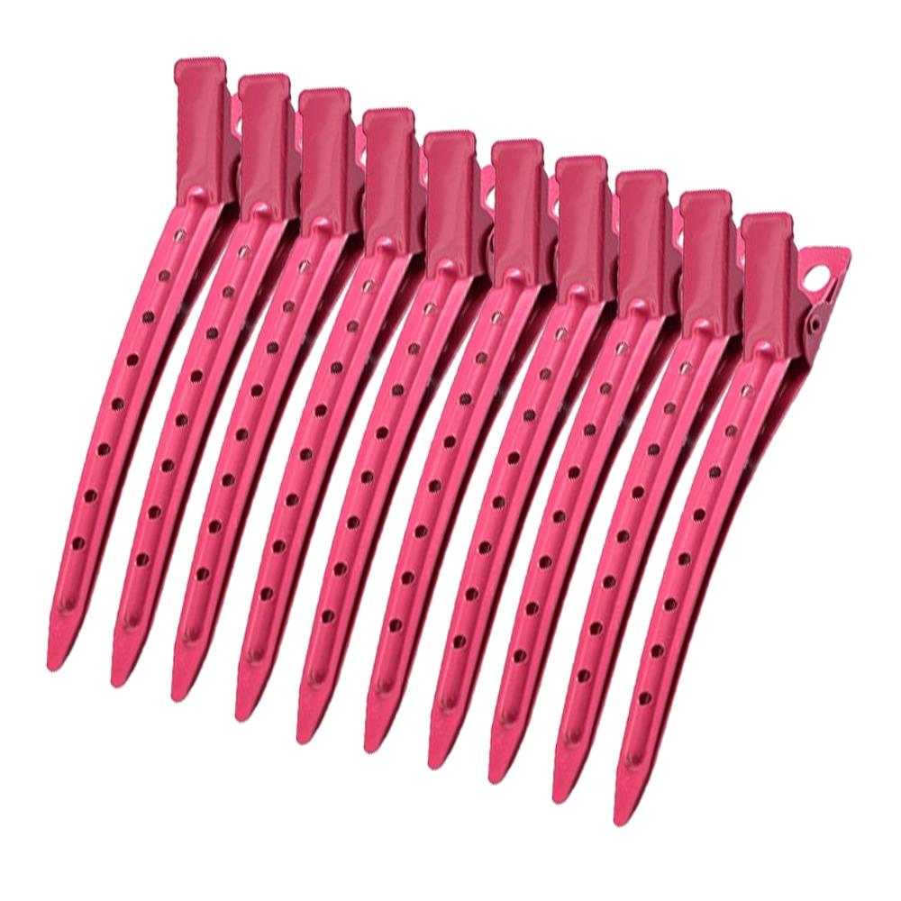10pcs Metal Duckbill Clip Curly Hairpin Barrettes Hairstyle Hair Styling Clips Clamps Haircut Hairclip Tool Fluffy Hair Barrette