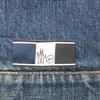 MONCLER [GENIUS] x Fragment SHADY Denim Down Jacket Jacket 3 Indigo Blue BlackUsed