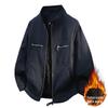 Teen 2026 Stand-up Collar Winter Retro Motorcycle Workwear Jacket