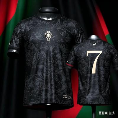 Rodinné sladění 2026 Nové památeční fotbalové tričko Cristiano Ronaldo Dospělí Muži Děti Prodyšné Speciální sada