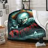 1pc Blanket Pennywise the Dancing Clown2 Print Design, Lightweight Blanket for Sofa, Bed- Soft &Warm, Gift for All Seasons like Christmas, Halloween