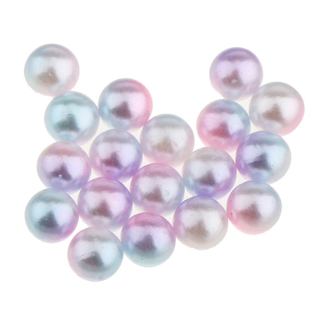 1000 Piece 4mm Colored Imitation Pearl ABS Plastic Loose Beads DIY Jewellery