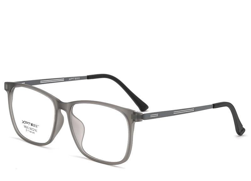 Ultra-light Fashion TR90 Glasses Frame Flexible Pure Titanium Myopia Optical Eyeglasses Frame Men