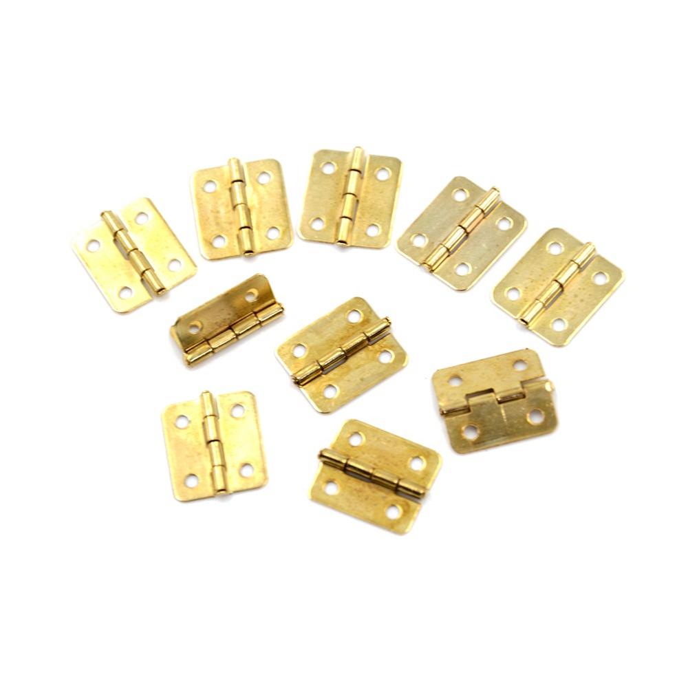 Houses for Wooden Box Model Making Jewelry Box Hinges Cabinet Accessories Mini Hinges Hardware