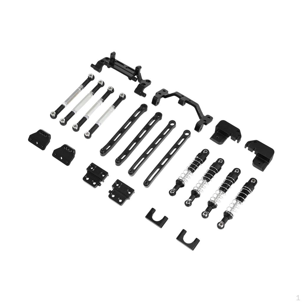 RC Car Axle Rod Aluminum Alloy Upgrade Replace High Performance Accessory Part for 1/12
