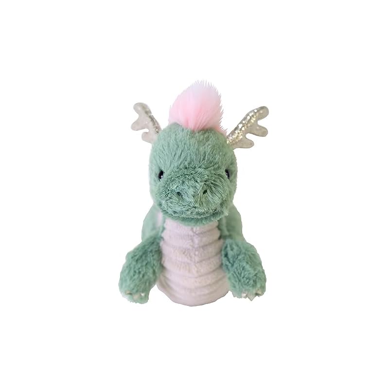 SunLemon Fluffy's Dragon GR Small 12 X 21 X 16cm Plush Animal P-8902