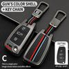 3 Buttons Zinc Alloy Car Key Case Cover Shell Fob for  A1 A3 A4 8P 8L 8V A5 B6 B7 A6 A7 C5 C6 Q3 Q5 Q7 4F S3 S4 S6 RS3 TT