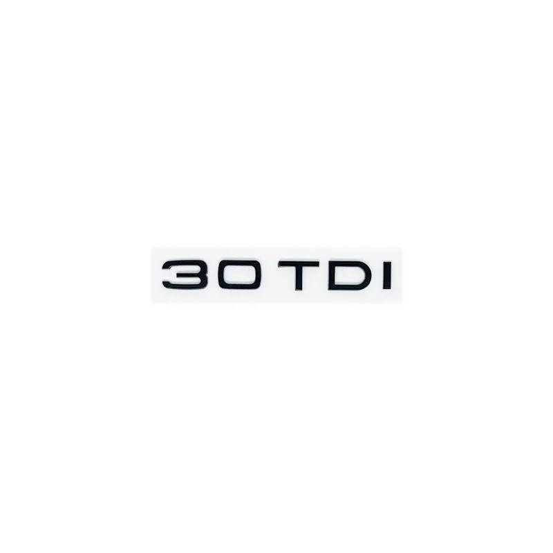 3D ABS Letters 2.0TDI 2.5TDI 3.0TDI 35TDI 40TDI 45TDI 50TDI Emblem for Audi A1 A3 A4 A5 A6 A7 A8 Q2 Q3 Q5 Q7 Car Trunk Sticker
