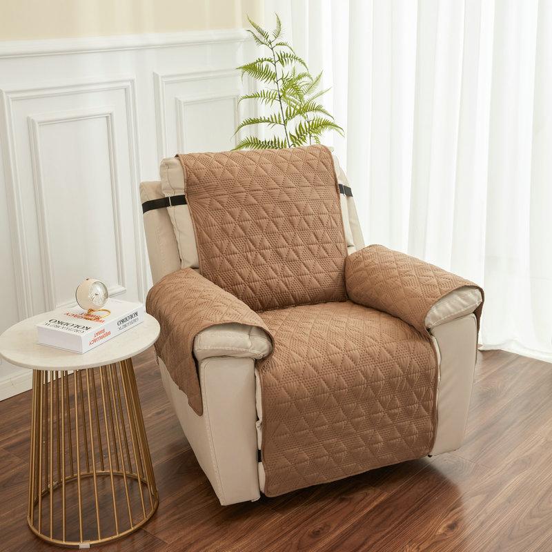Sofa Cushion, Single Person Recliner, Integrated Waterproof and Anti Slip Sofa Towel, Pet Pad, Anti Dirt Modern Sofa Protective Cushion Cover