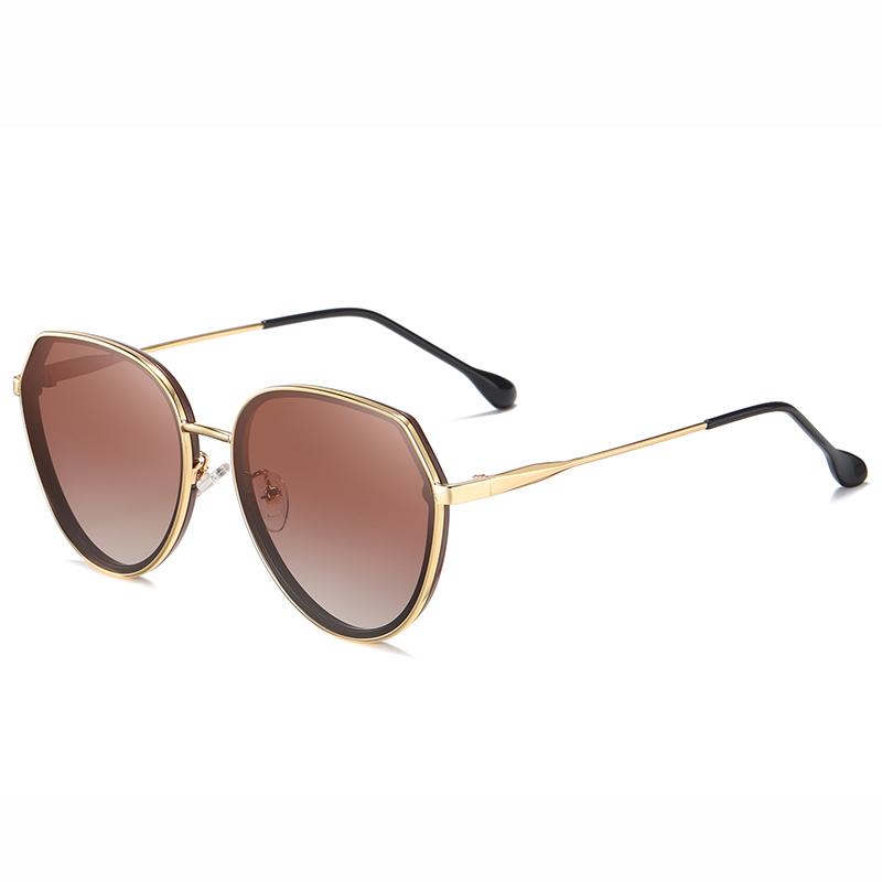 

Maxjuli Round Polarized Sunglasses For Women Men Luxury Designer Gradient Lens Sun Glasses Female Uv Protect 8073