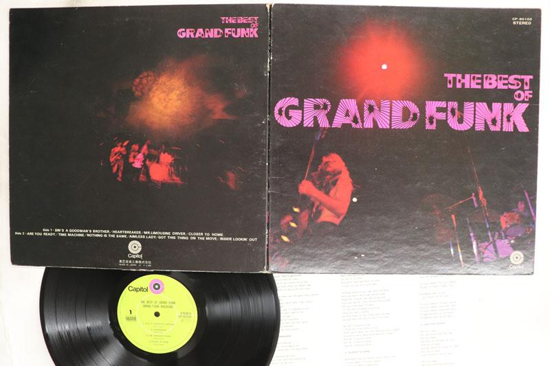 

LP Record GRAND FUNK Best Of Grand Funk CP80100 CAPITOL 1970 Japan Rock Used