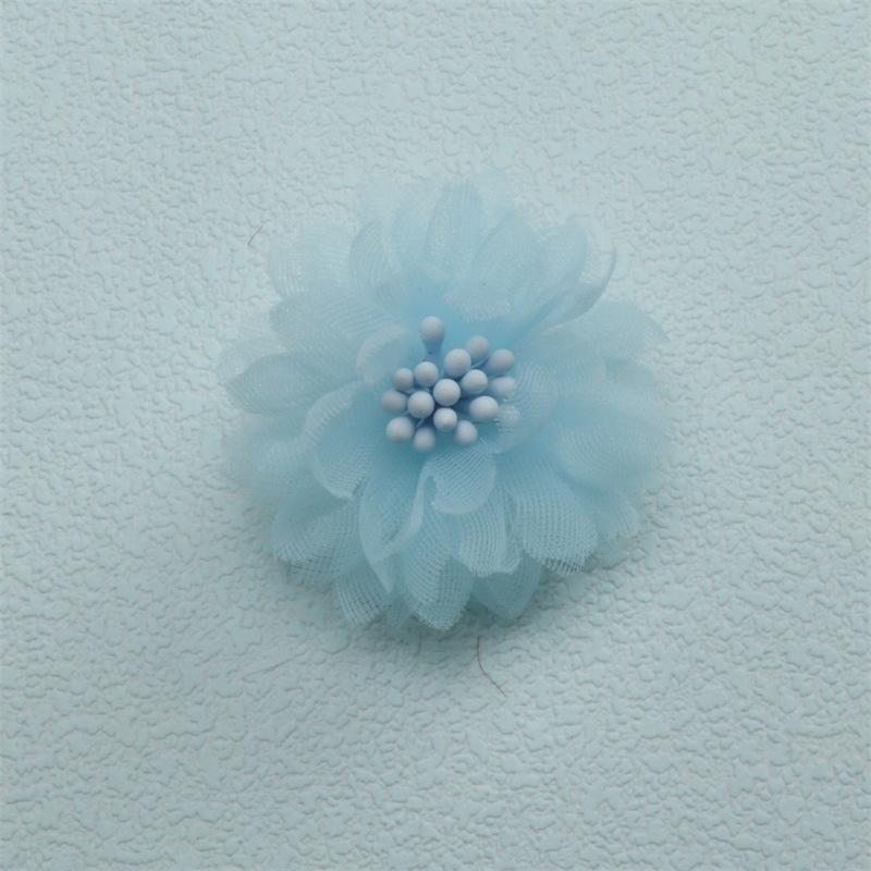 Three-Dimensional Fabric Yarn Flower Corsages: DIY Accessories for Shoes, Clothing, Brooches, and Hair Clips.