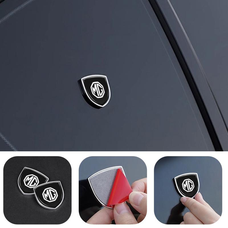 Car Styling Metal Body Fender Trunk Decorative Adhesive Sticker For MG GT 3 5 6 7 GS Pilot HS ZS ZX fxl1