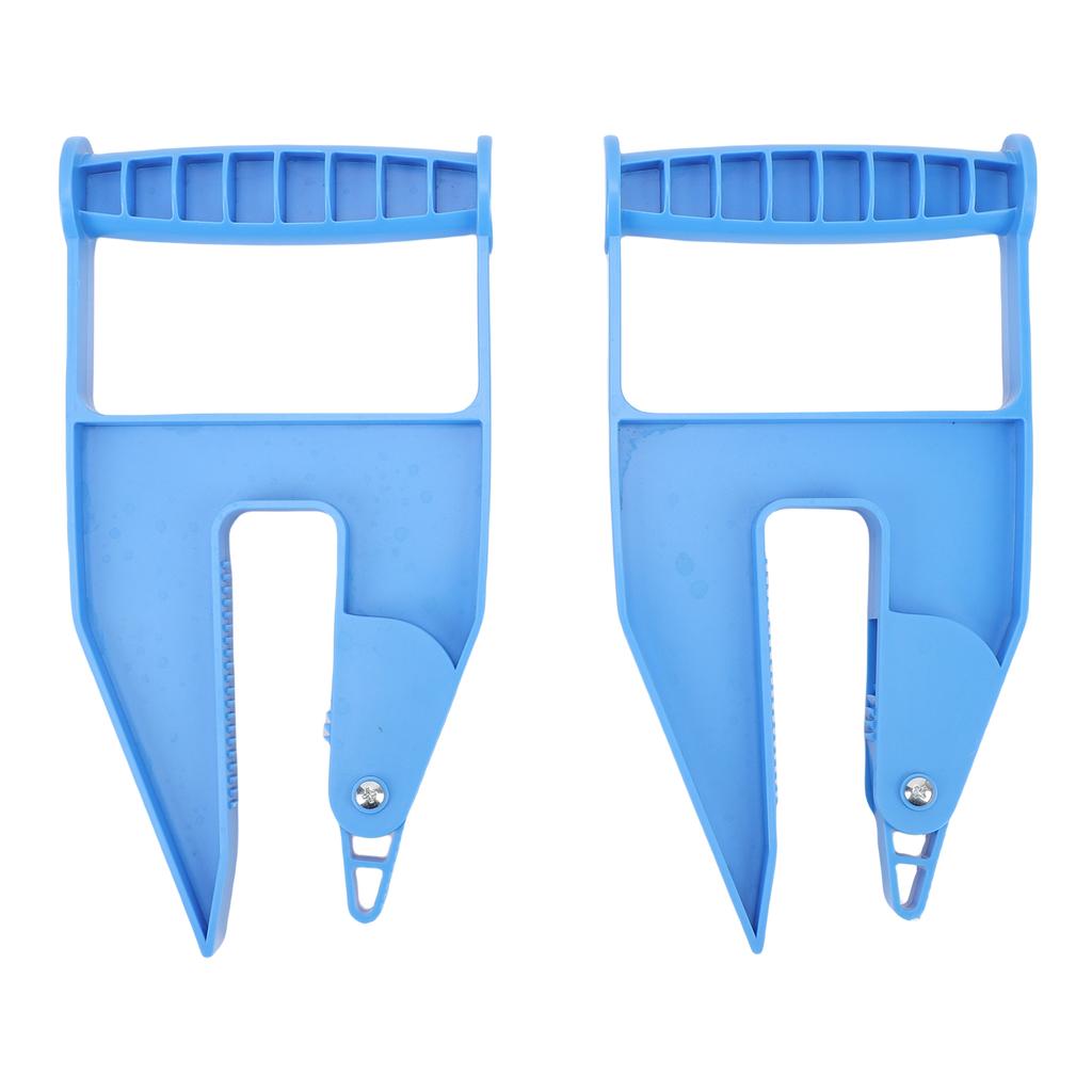 2PCS Horse Stall Mat Grippers Ergonomic Mat Handlers Mover Tool for Stable Gym Barn Trailer