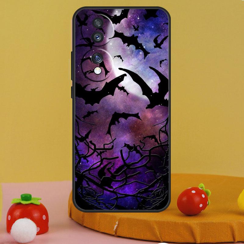 Vampire Bats Full Moon Halloween Case For Honor 200 Pro X9c X9a X8a X7a X6a X7 X8 X9 X8b X9b Magic 5 6 50 70 90 Lite Cover