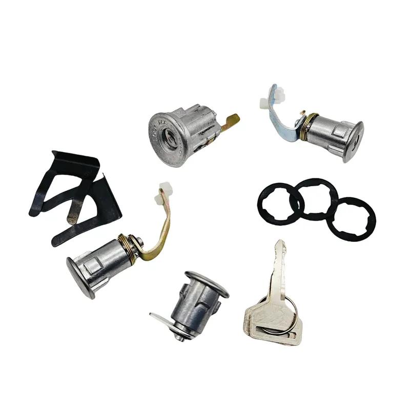 Новый 69005-90316 Для Toyota Land Cruiser 1975-1986 FJ40 FJ43 FJ45 BJ40 Цилиндр замка зажигания КОМПЛЕКТ ЗАМКА