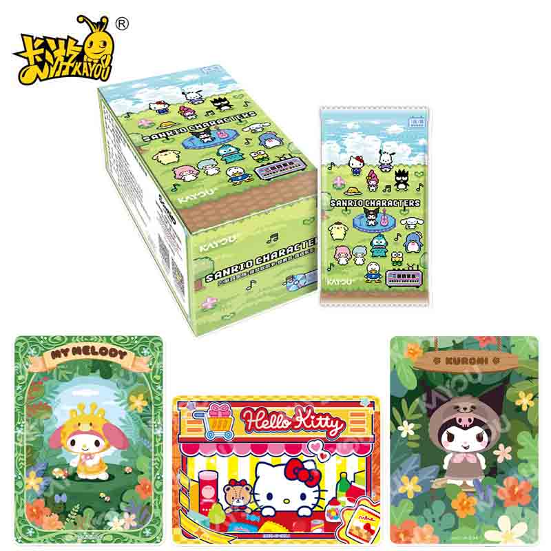 Sanrio Family Series Mengmeng Collection Cards Genuine Animation Cartoon Collection Card Peripheral Toy Gift