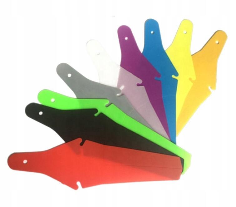 Mini Rear Bicycle Mudguard for Under Seat, Green