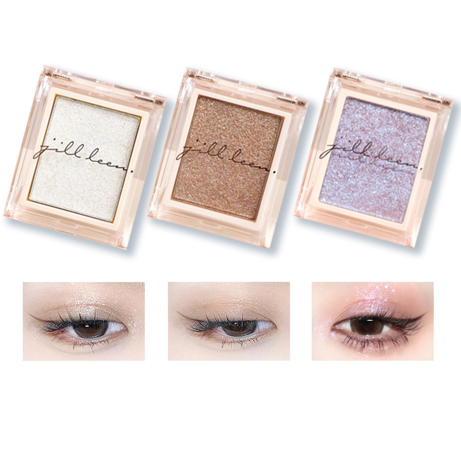 

jill Одиночные тени-мусс Холодное небо Набор по выгодной цене Макияж глаз leen. (Зимний комплект) 3 шт