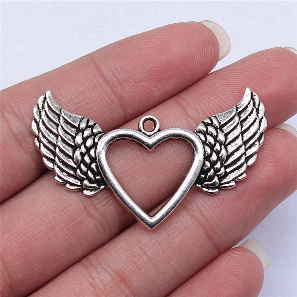 Φτερά Μενταγιόν Γούρια Ανδρικά Κοσμήματα Μαζική Αξιολάτρευτα Στολίδια