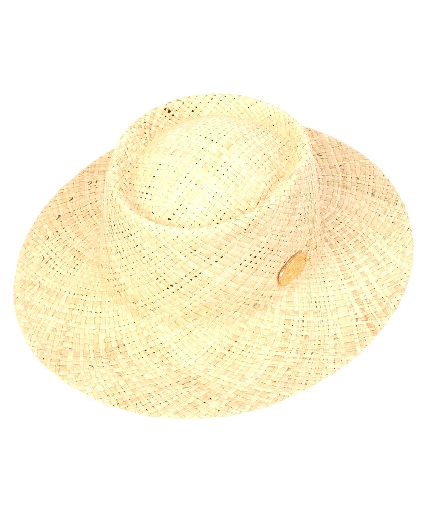 Yunibeosyeolkemiseuteuli Soft Raffia Home Panama Hat Panama Hat