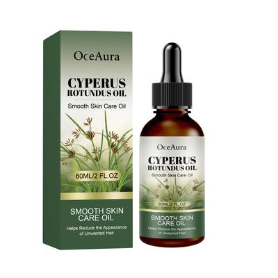OCEAURA Cyperus Rotundus Post-Depilation Care Oil Refined Pores Smooth Skin Lightweight Quick-Absorbing Body Oil