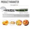 Stainless Steel Fruit Knife Small Damascus Pattern Fruit Peeling and Slicing Multi-purpose Knife Household Kitchen Knife