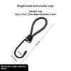 Strong 5pcs Elastic Rope Hook for Tents Versatile Outdoor Use for Camping and Adventure
