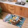 candy candy Customizable name kitchen floor mat easy to clean and wipe down Suitable for kitchens living rooms and entryways—a perfect home decor piec