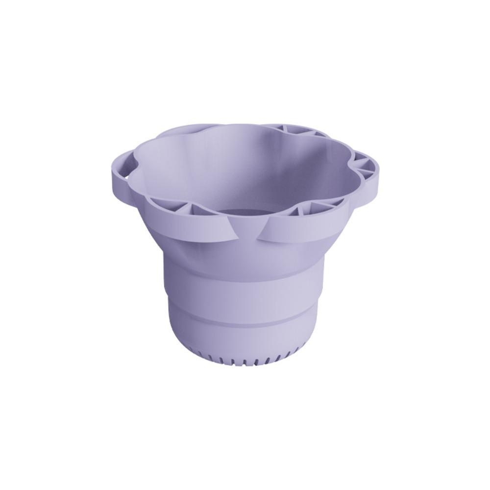 Portable Makeup Brush Cleaning Cup 2-in-1 Silicone Makeup Brush Storage Cup Multifunction Foldable Cosmetic Brush Drying Holder