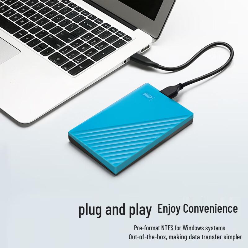 WD My Passport Portable External Hard Drive